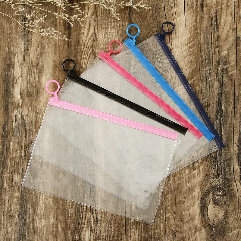 Custom Printed Logo Zip Lock Clear PVC Jewelry Frosted Plastic Bag T Shirt Packaging Zipper Bags